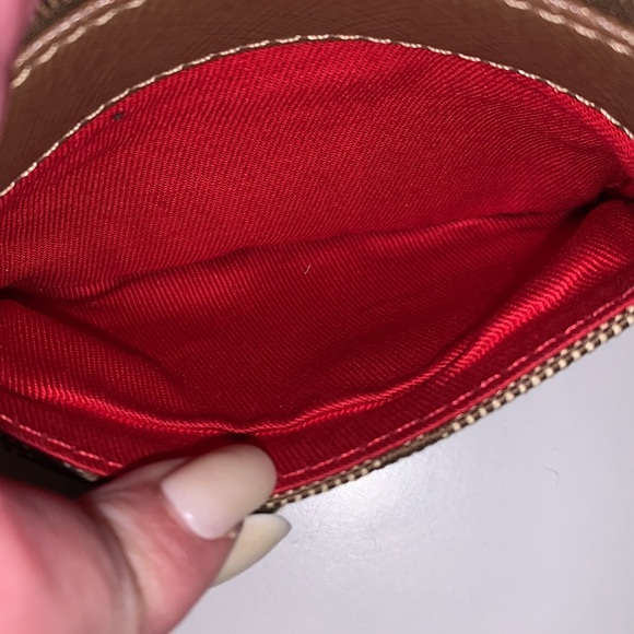 Dooney & bourke vintage wallet, keychain with card holder nwot - Picture 9 of 9